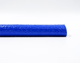 Heavy-Duty Blue Silicone Fiberglass Ultra-Sleeve High Temperature Sleeving Side_Web_Small